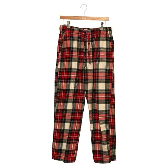 Old Navy Plaid Colorful Lounge Sleep Sweat Pants Men's Size L Elastic Waist - Picture 1 of 6